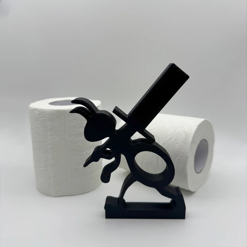 Cute Ant Tissue Holder | Novelty Paper Roll Holder Gift Novelty Tissue Holder Peaceful Pleasures Health and Wellness Back sword