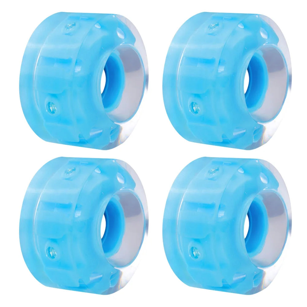 4pcs Luminous Roller Skate Wheels Reduce Friction Fast Rotation Wheels for Skateboarding Accessories Peaceful Pleasures Health and Wellness 1