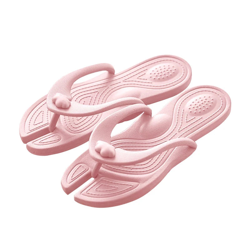 Women's Foldable Travel Flip Flops – Non-Slip Beach Sandals