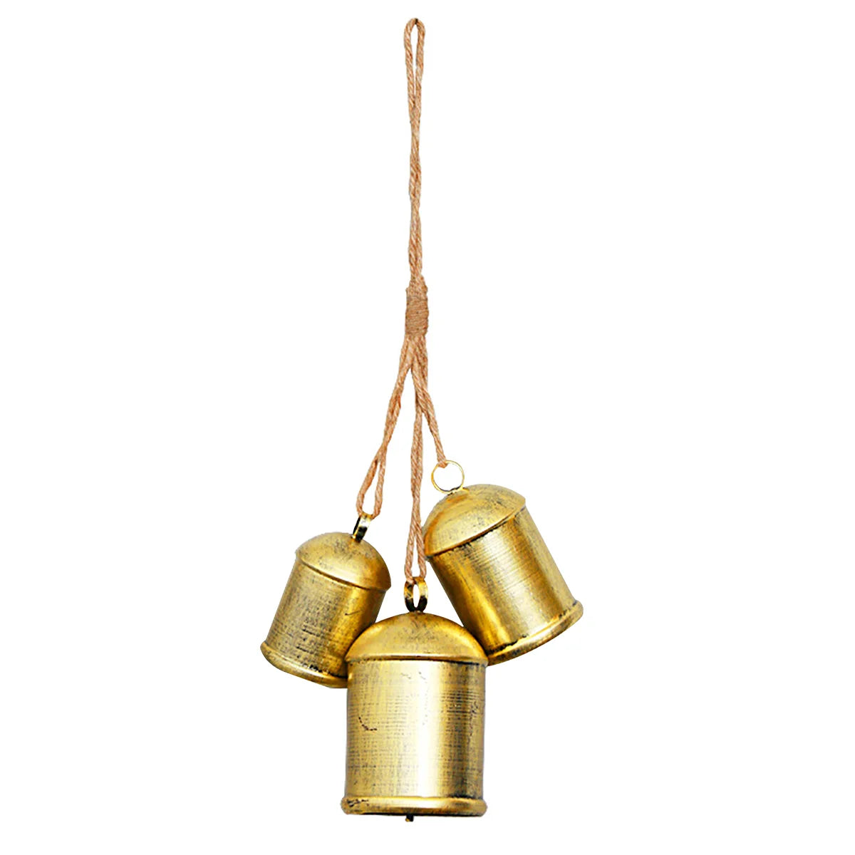 Leeseph Christmas Hanging Bell Ornaments, Metal Bells for Festive Holiday Décor, Timeless Design, Perfect for Your Christmas Peaceful Pleasures Health and Wellness C