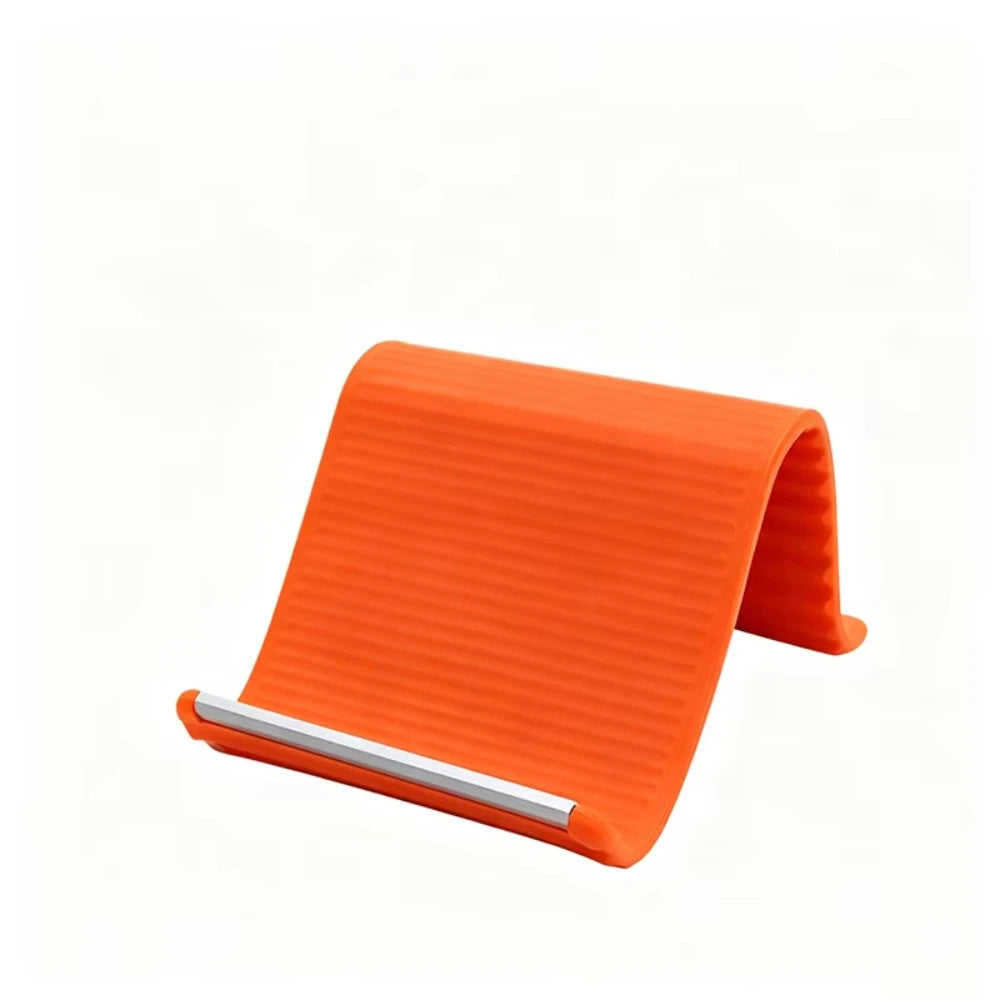 Flexible Foldable Silicone Phone & Tablet Stand | Portable Desk Holder