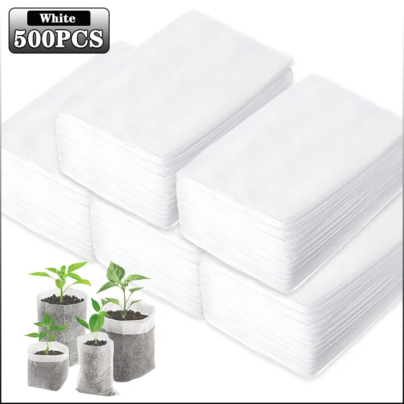 Fabric Plant Seedling Bags 100–1000PCS | Eco Nursery Pots
