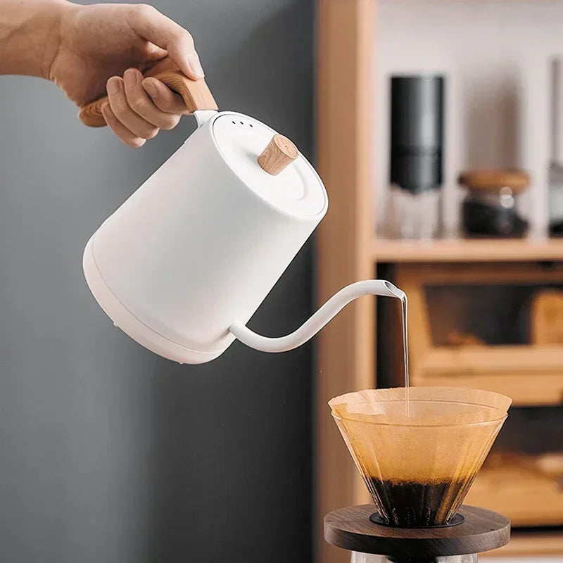 URGGU 0.8L Gooseneck Electric Kettle – Temp Control, 1000W
