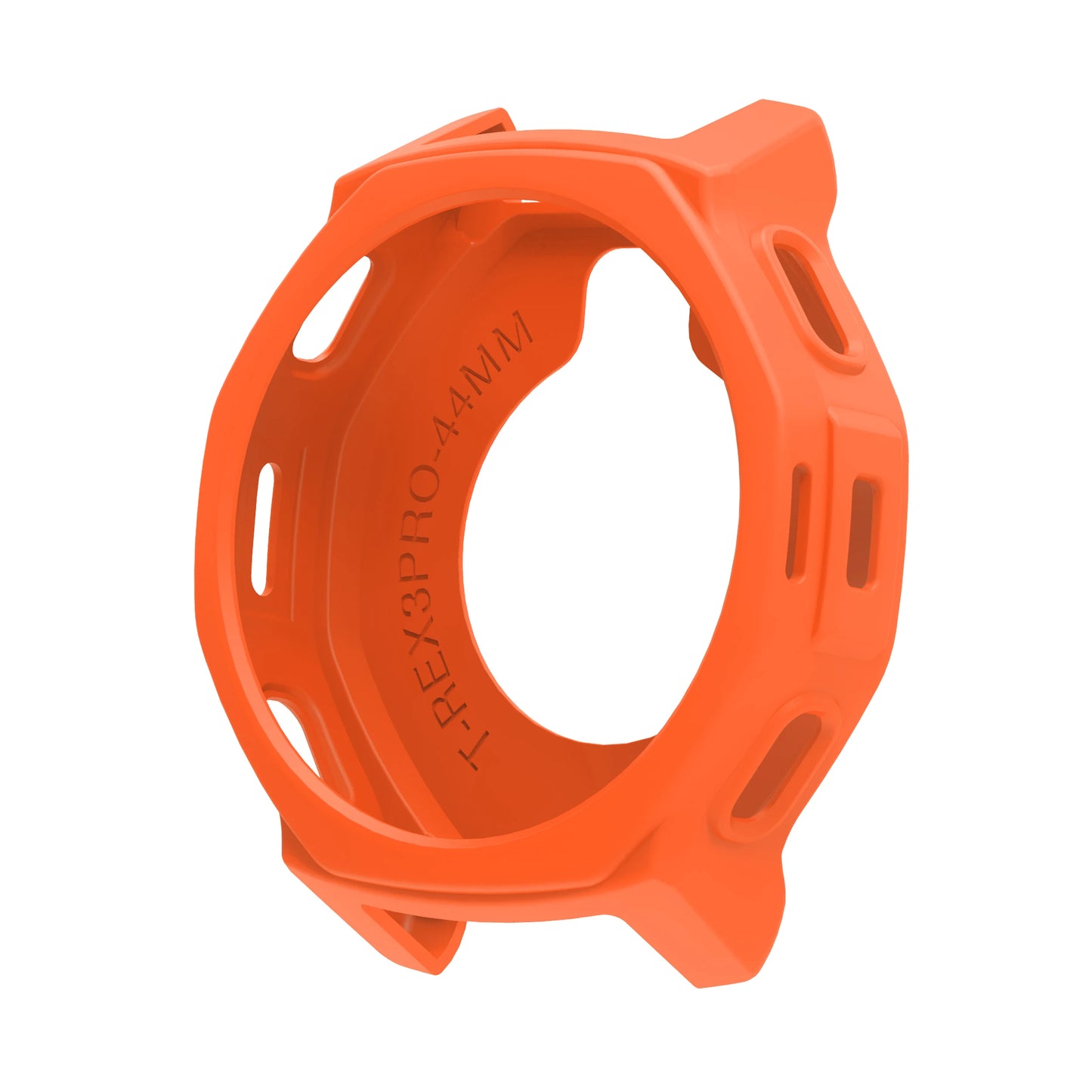 Silicone Case for Amazfit T-REX 3 Pro 44mm Smartwatch Peaceful Pleasures Health and Wellness orange