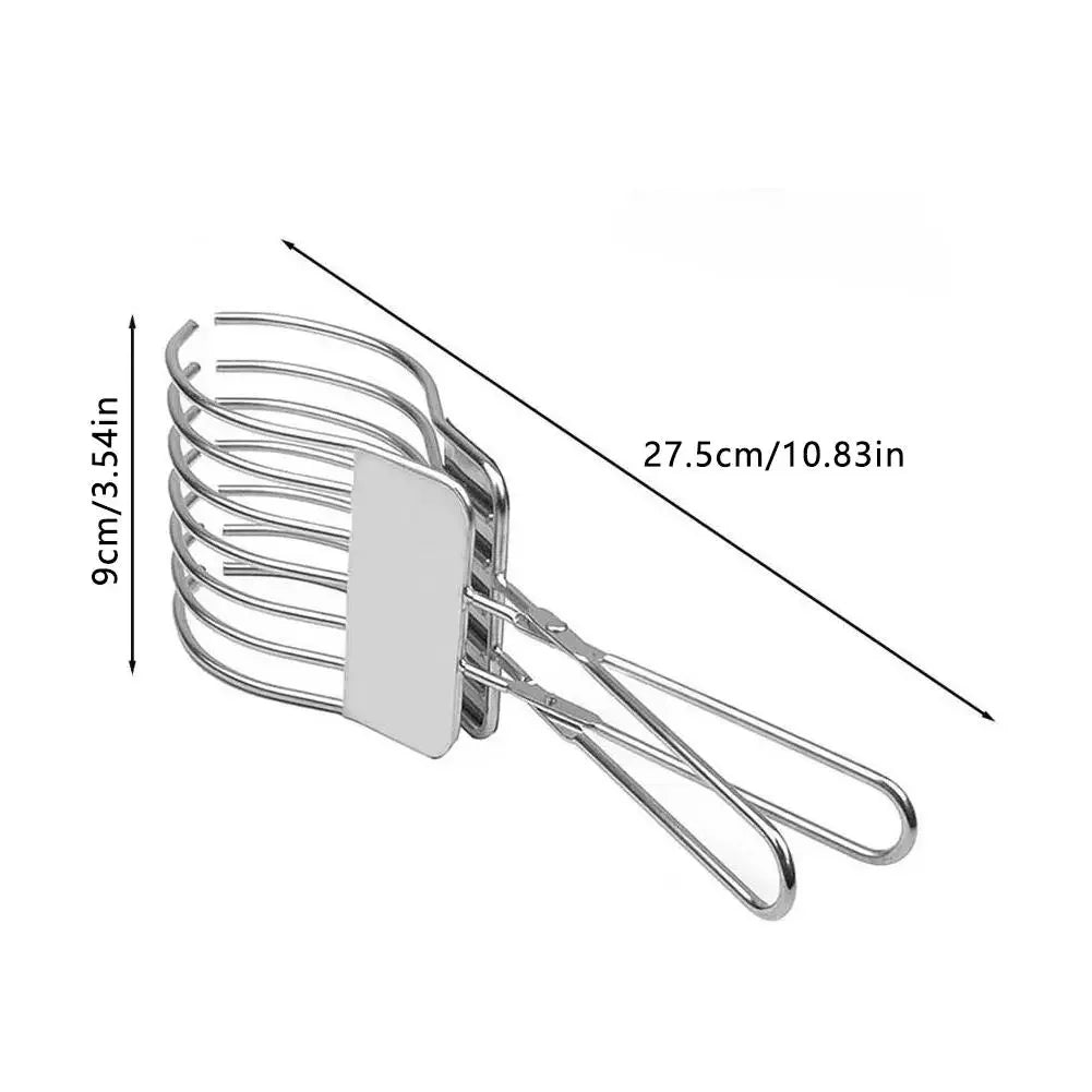 2026 New Stainless Steel Multi-function BBQ Clip Slicer Rustproof Portable Meat Ham Bread Cutter Kitchen Tool for Home Outdoor Peaceful Pleasures Health and Wellness