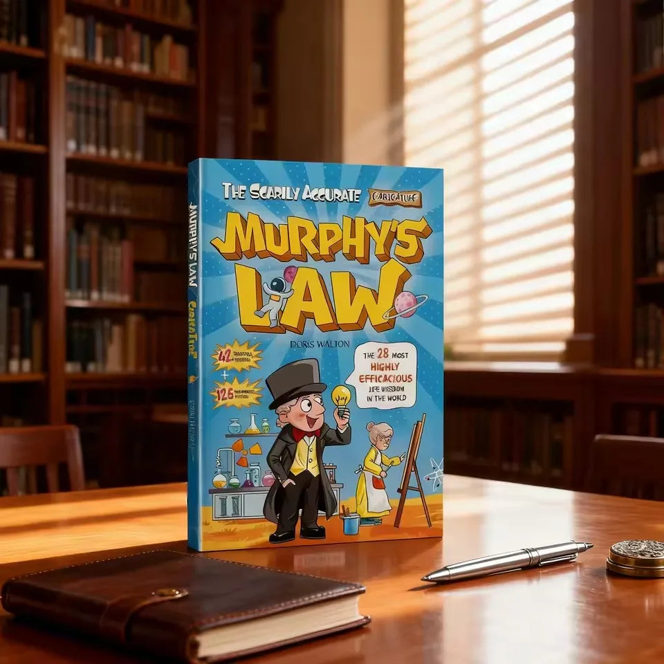 Murphy's Law Learning Book Kids 8-12 Years Old Builds Resilience