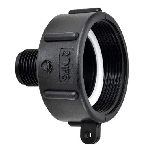 IBC Tank Adapter 2" Fine to 3/4" Garden Hose Thread Fitting