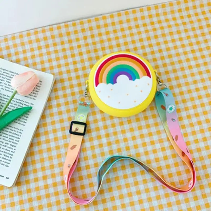 Donut Silicone Crossbody Bag for Kids | Coin Purse Mini Bag