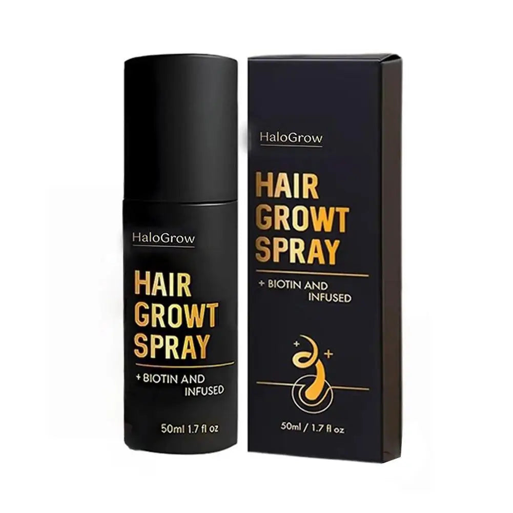 Natural Hair Growth Spray – Ginger Oil & Biotin, 50ml