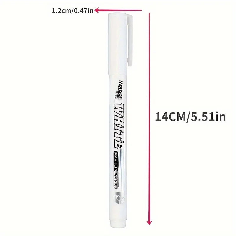 White Marker Pen – Waterproof Oil-Proof | Tires, Metal & Art