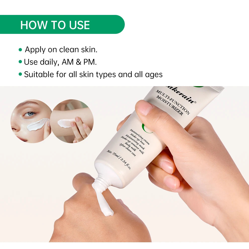 Lakerain Moisturizing Priming Foundation Long-lasting Lock Moisturize Pre Makeup Lotion Make-up Multi-function Cream Isolation Peaceful Pleasures Health and Wellness