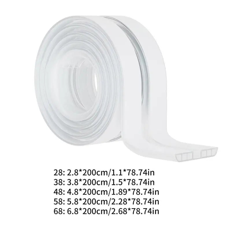Clear Baby Safety Edge & Corner Protector – PVC Strip, 2m Roll