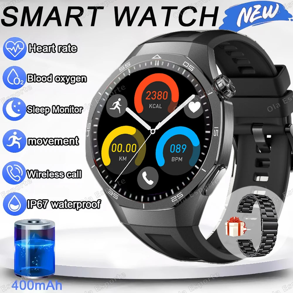 Ola Esporte Smart Watch | ECG, NFC, Bluetooth Call, Android iOS