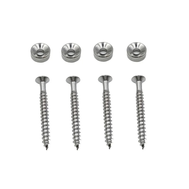 Electric Guitar Neck Mounting Ferrules Bushings Screws Accesories