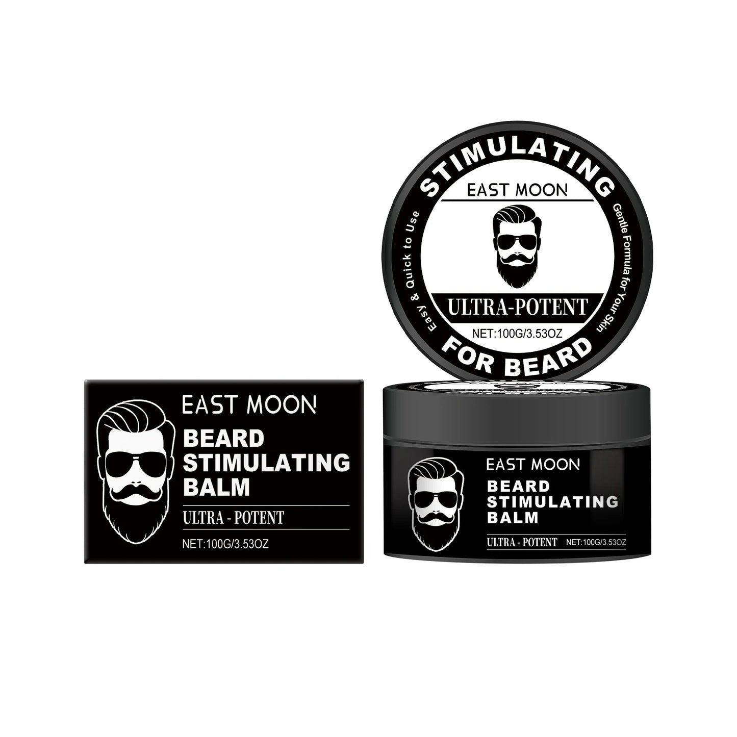 East Moon Beard Balm – Softens, Nourishes & Soothes Skin