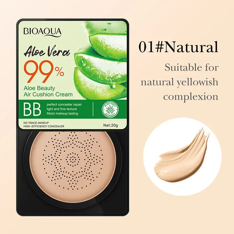 Aloe Air Cushion CC Cream – Brightening Concealer Foundation