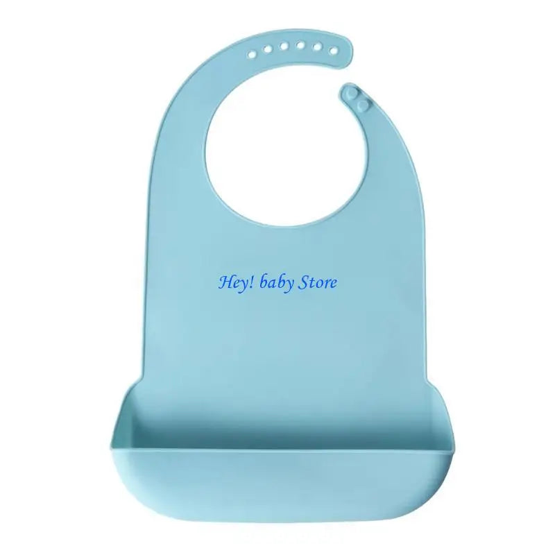 Adult Silicone Bib – Waterproof Feeding Apron for Seniors