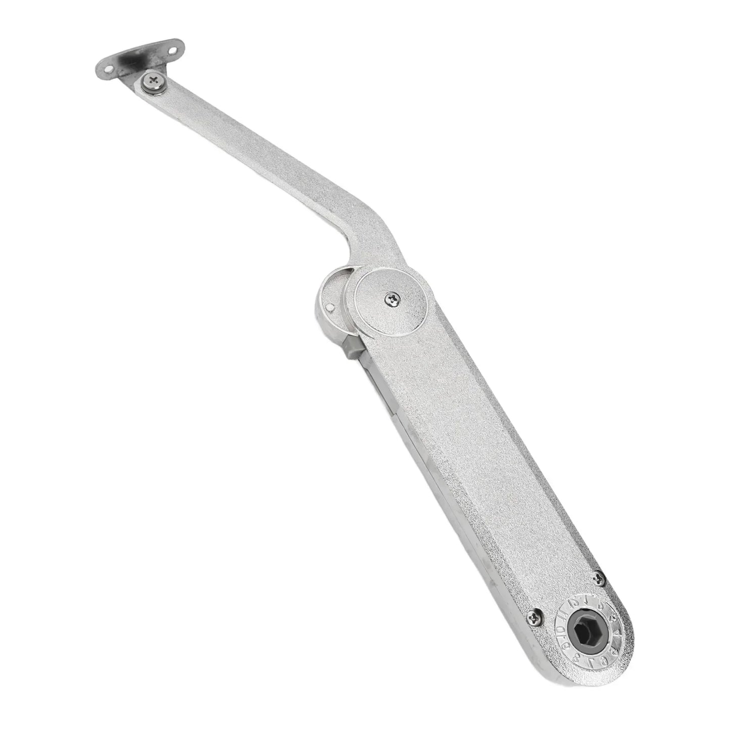 Heavy Duty Zinc Alloy Cabinet Lid Support Rod Hinge – Silver