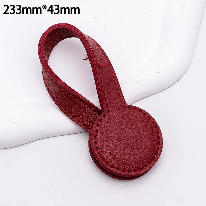 PU Leather Magnetic Hat Clip – Travel Bag Organizer Buckle