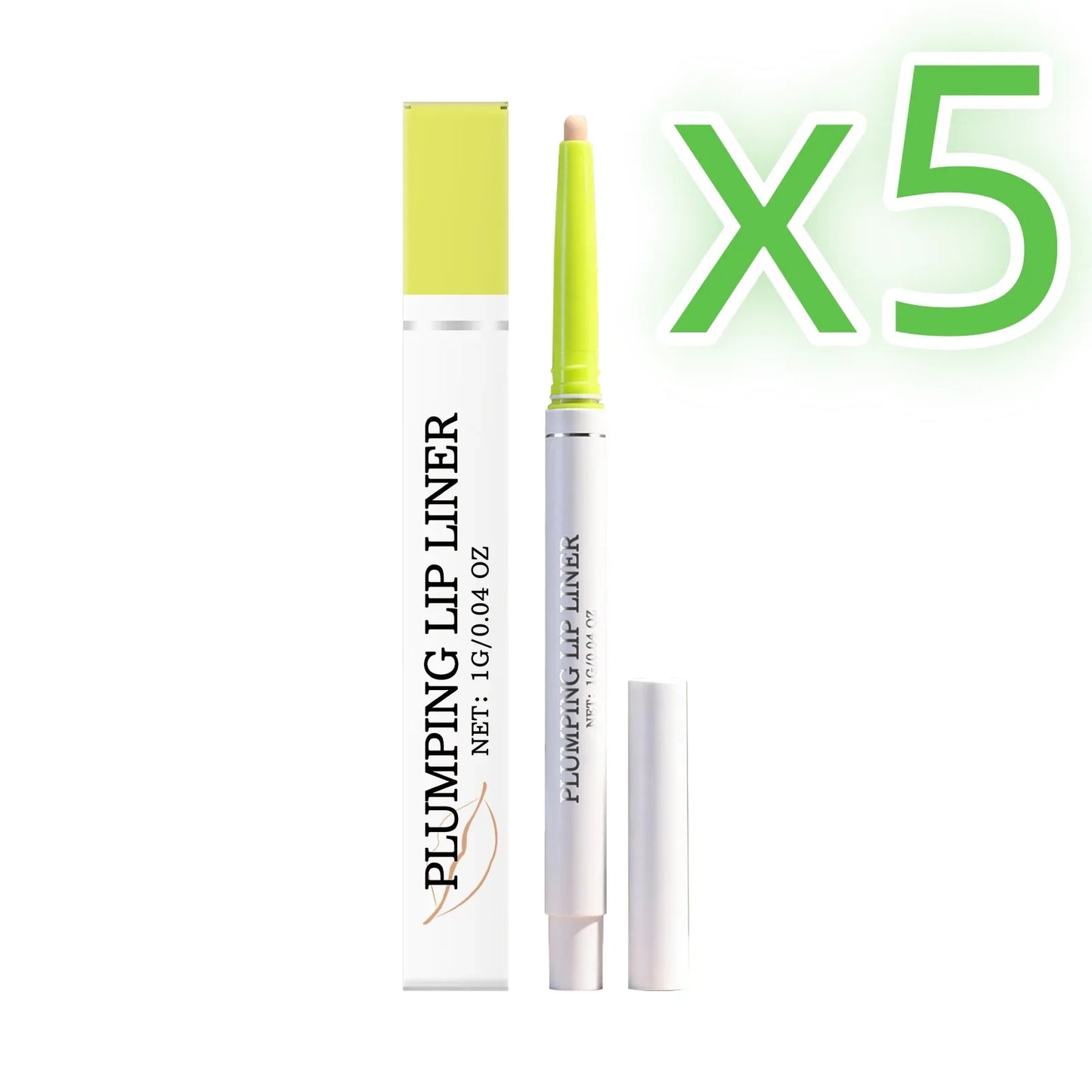 Matte Waterproof Lip Liner Pencil – Plumping & Long-Lasting