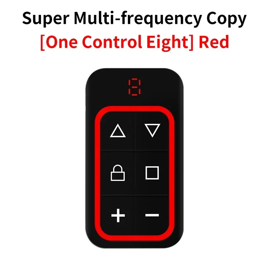 8-Channel 300-915MHz Garage Door Remote Duplicator | 433 868MHz