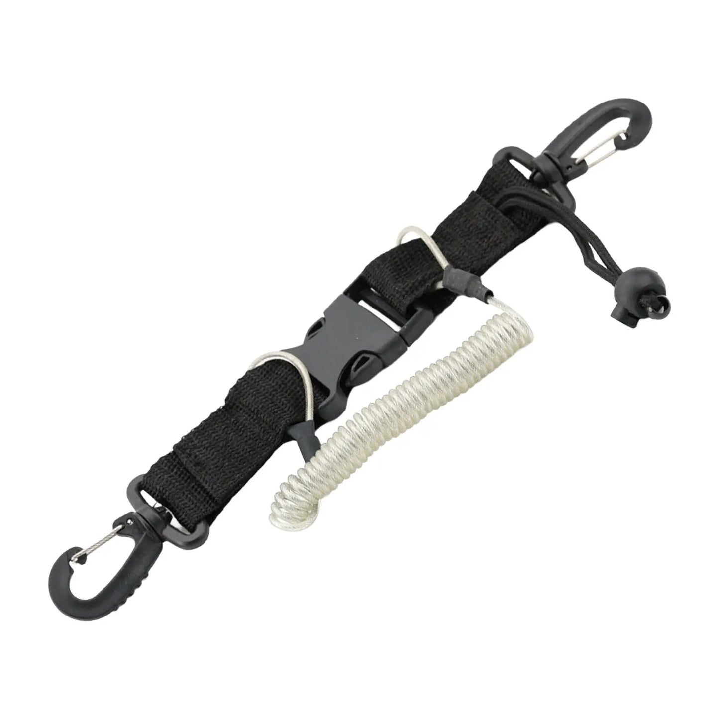 Diving Camera Anti-Loss Lanyard with Built-In Steel Wire for Deep-Sea Use Durable and Secure Accessory Peaceful Pleasures Health and Wellness Transparent
