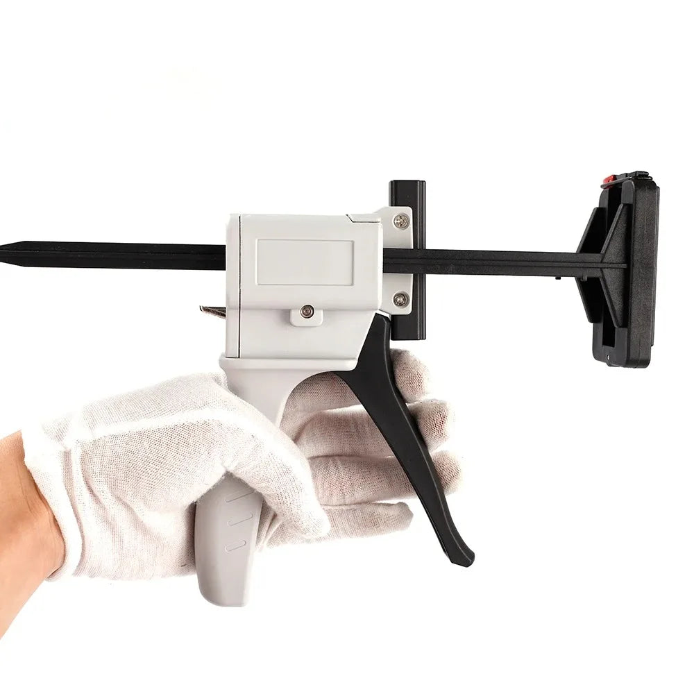 Labor-saving Toothpaste Tube Gun 704 Silicone Manual Glue Gun Dispenser Extruder Tool for Caulking Sealant Silicone Glue Peaceful Pleasures Health and Wellness