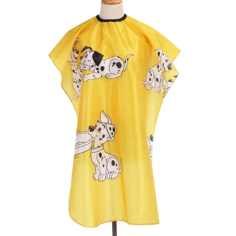 Kids Waterproof Cartoon Hair Cutting Cape | Children's Apron
