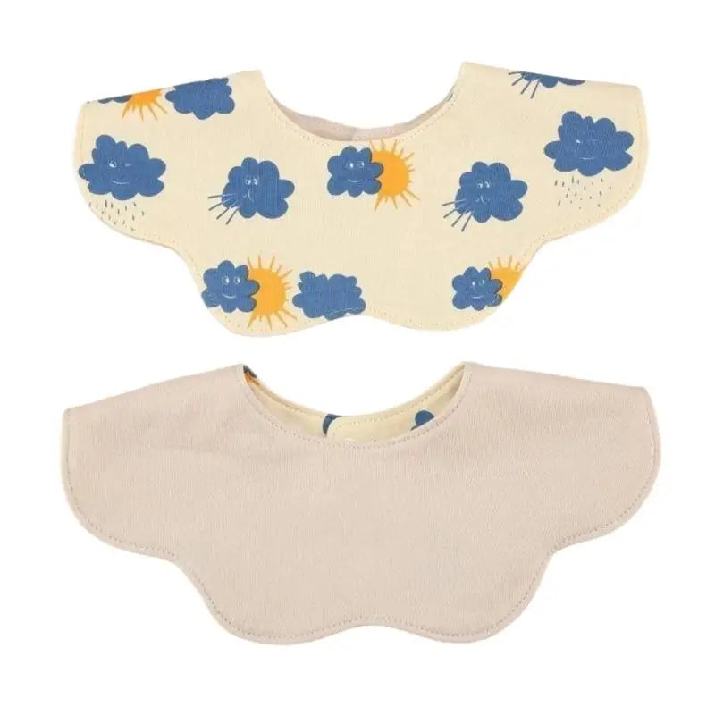 Double-Sided Cotton Baby Bib | 360° Toddler Burp Cloth