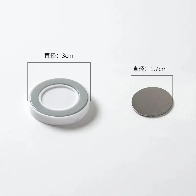 Magnetic Wall Hooks for Keys, Remotes & Home Organization