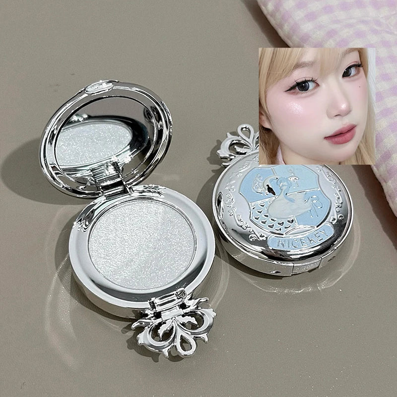 NICEKEY Champagne Gold Glitter Highlighter Shimmer Eyeshadow