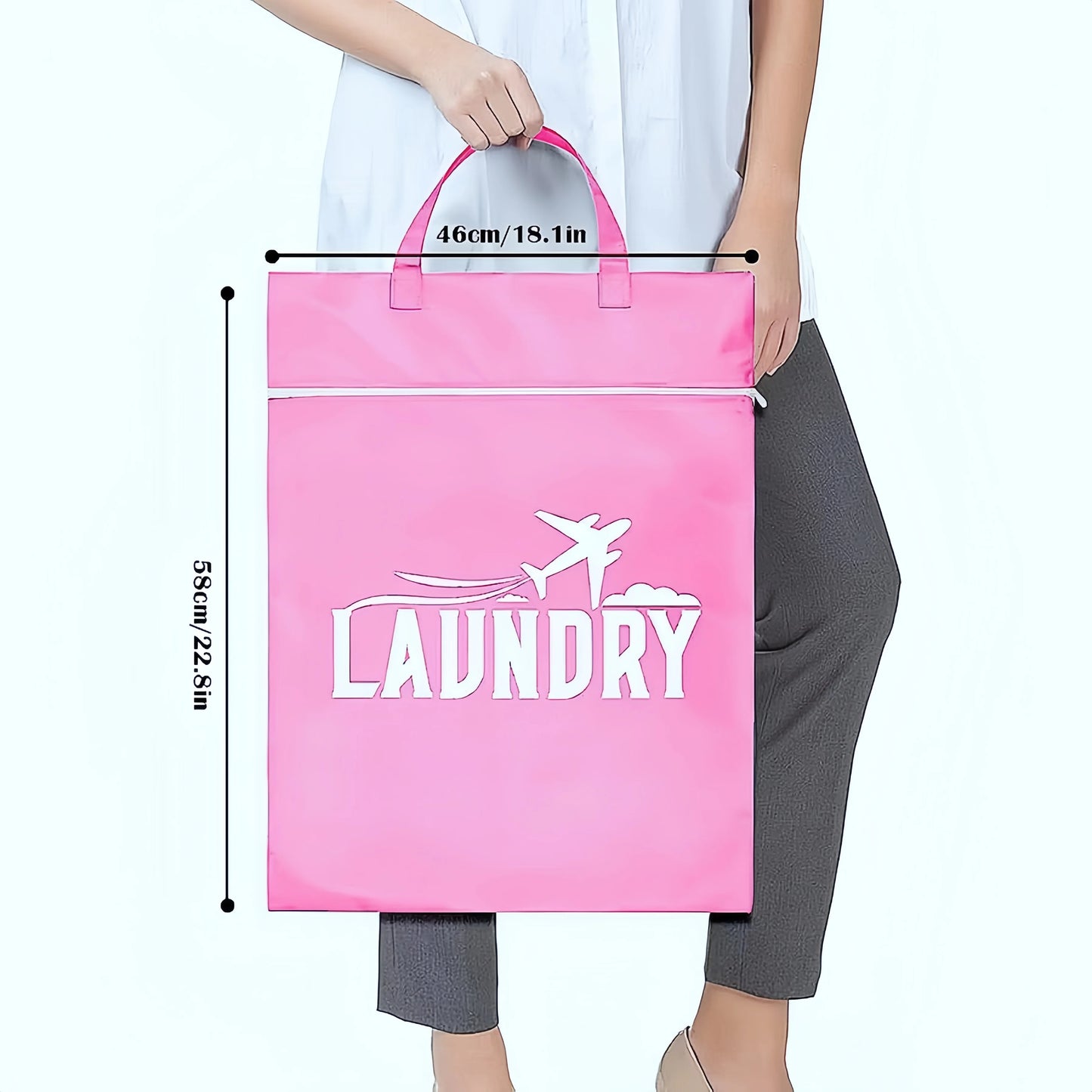 Large Waterproof Wet Bag – Travel Laundry & Gym Clothes Bag