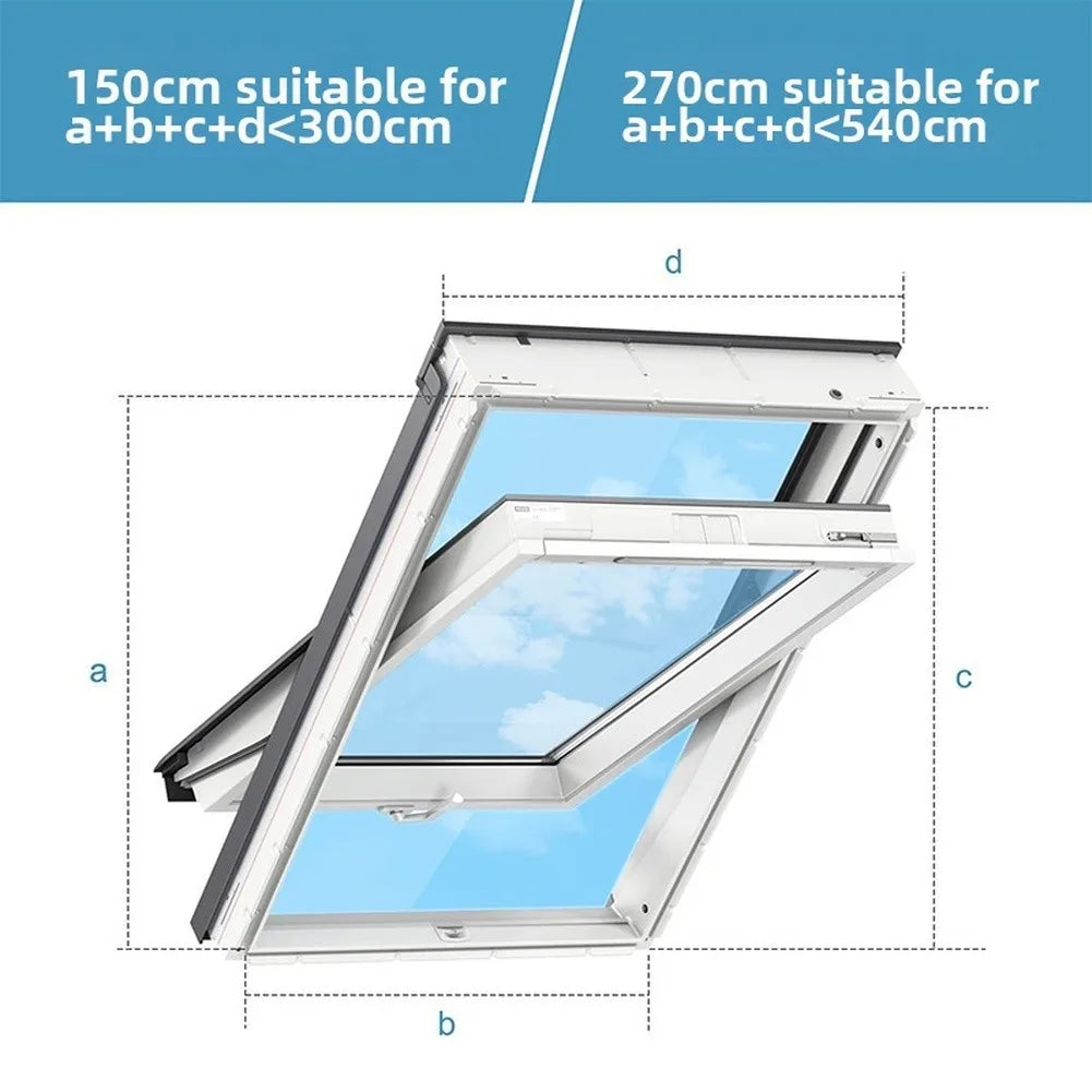 Portable AC Window Seal – Universal Exhaust Hose Sealing Cloth