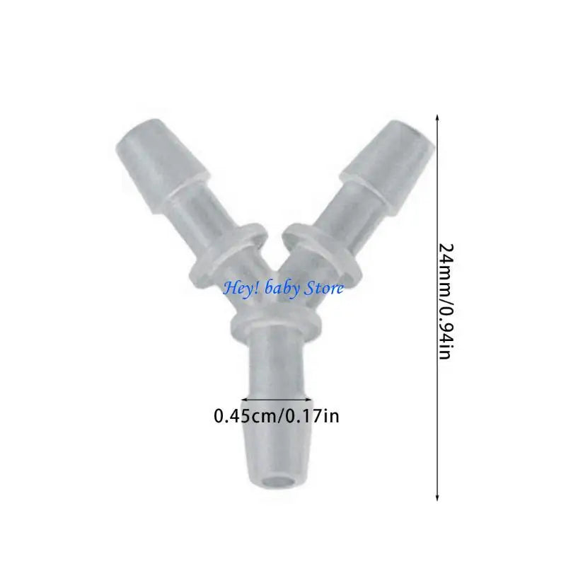 Silicone Y Breast Tube Connector – Single to Bilateral Pump