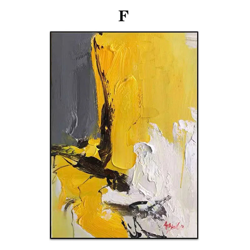 Handmade Abstract Oil Painting – Large Modern Canvas Wall Art Abstract Canvas Painting Peaceful Pleasures Health and Wellness F 120x80cm