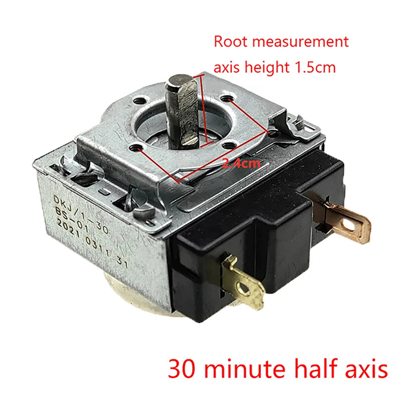Delay Timer Switch for Microwave, Oven & Air Fryer | 15A 16A Appliance Timer Switch Peaceful Pleasures Health and Wellness 30 Minutes
