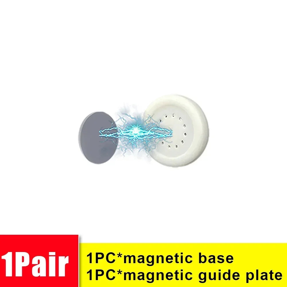 Magnetic Wall Hook Ring – Key & Remote Holder (2–30 Pack)