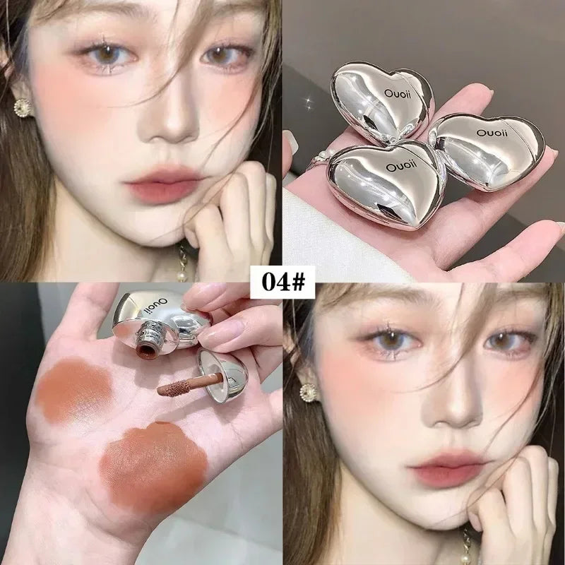Waterproof Liquid Blush Mousse Stick – Matte Multi-Use Cheek Tint