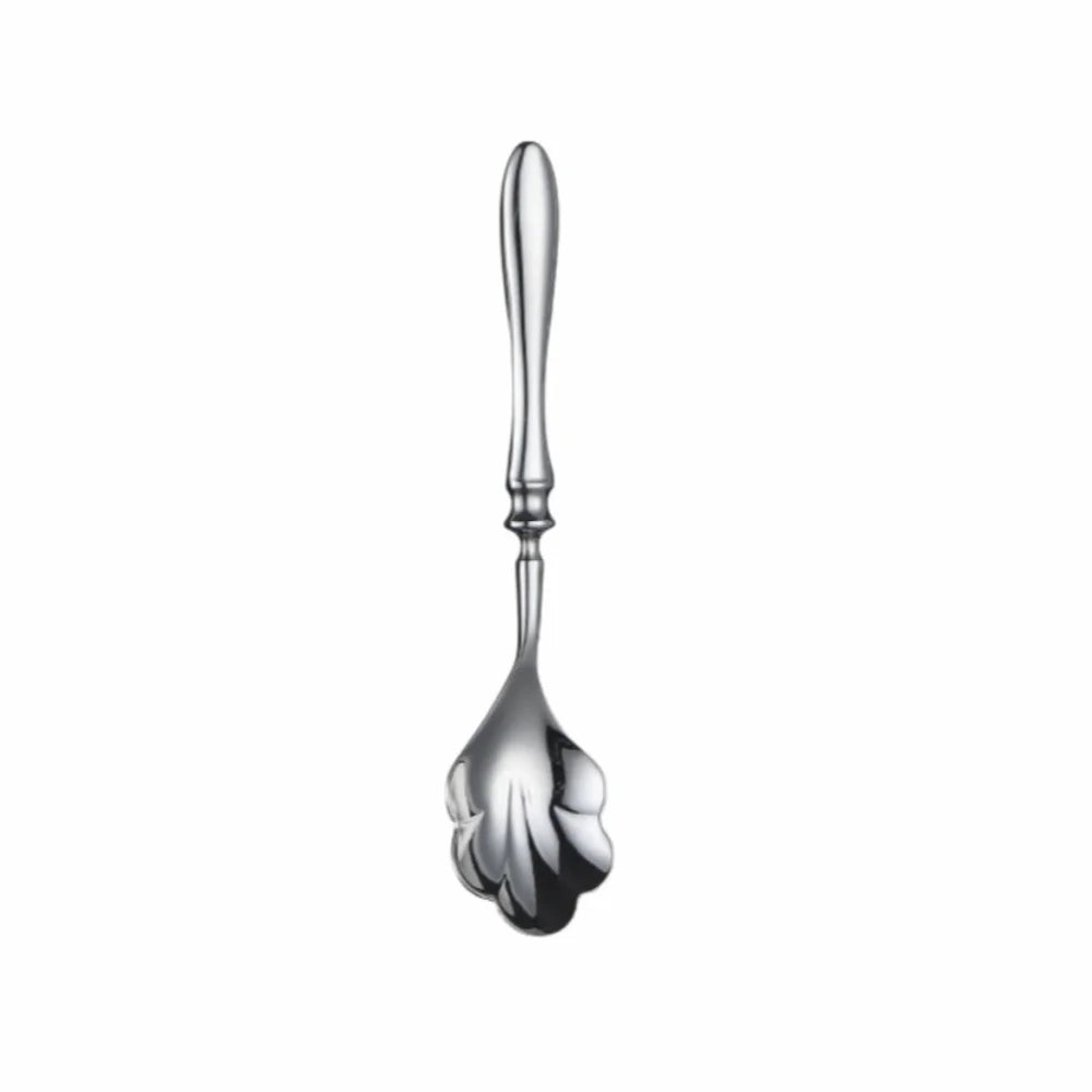 Shell Shape Stainless Steel Spoons – Soup, Yogurt & Dessert
