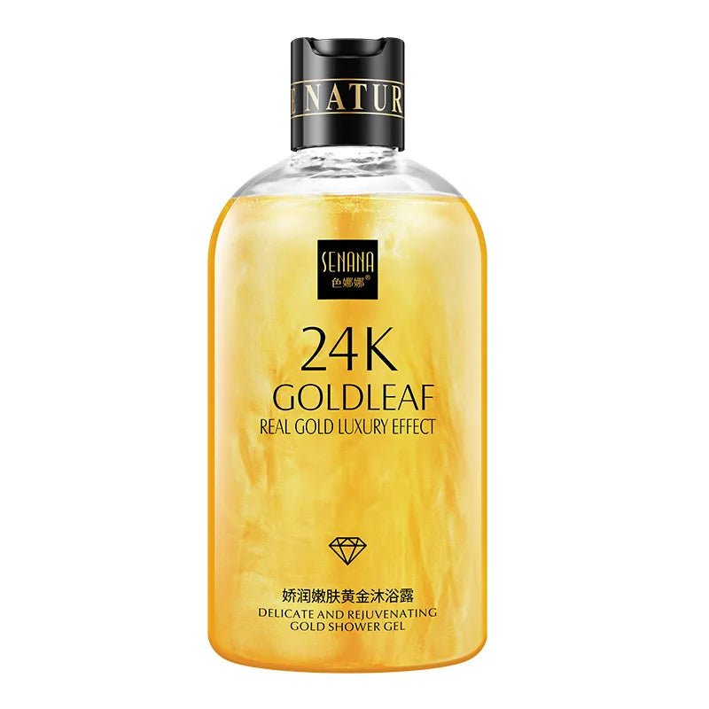 Senana 24K Gold Shower Gel – Deep Clean Moisturizing Body Wash
