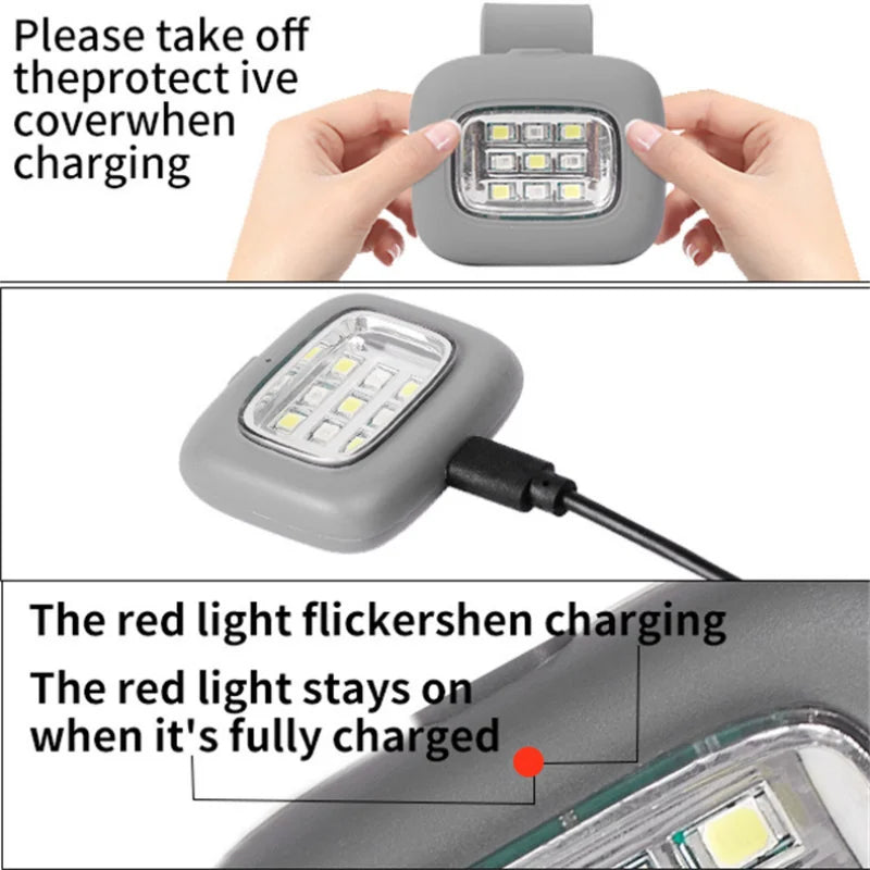 SHINEKNOT Magnetic LED Running Light | USB Rechargeable Headlamp