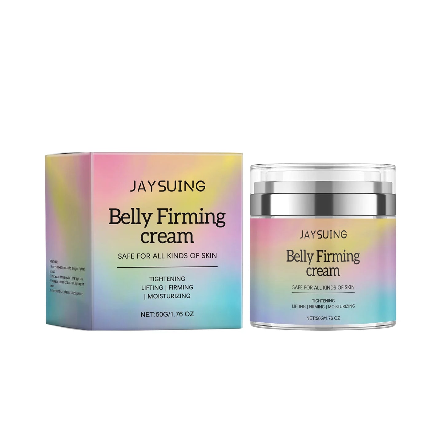 Belly Firming Cream Improve Sagging Dullness Repair Dry Sensitive Skin Smooth Wrinkle Fine Lines Hydrate Rejuvenating Body Cream Peaceful Pleasures Health and Wellness 50g Boxed 50g