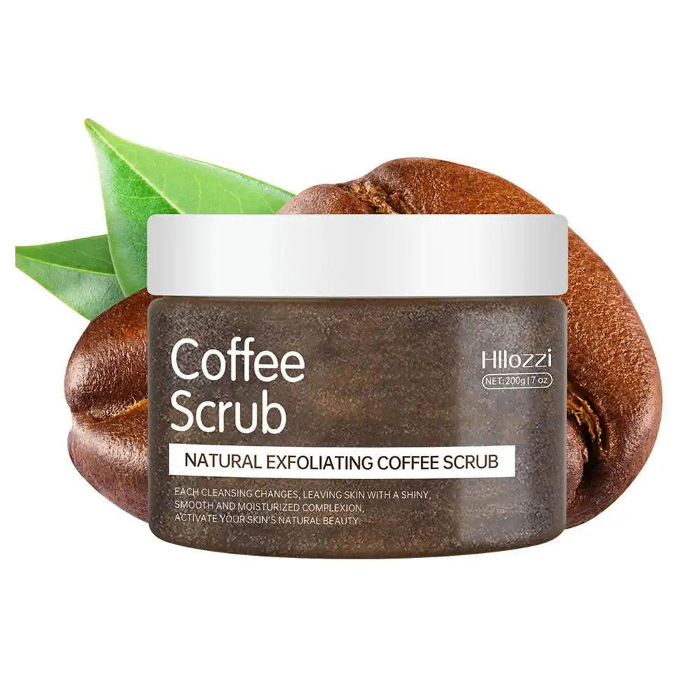 Natural Exfoliating Salt Body Scrub – Coffee, Coconut & Himalayan