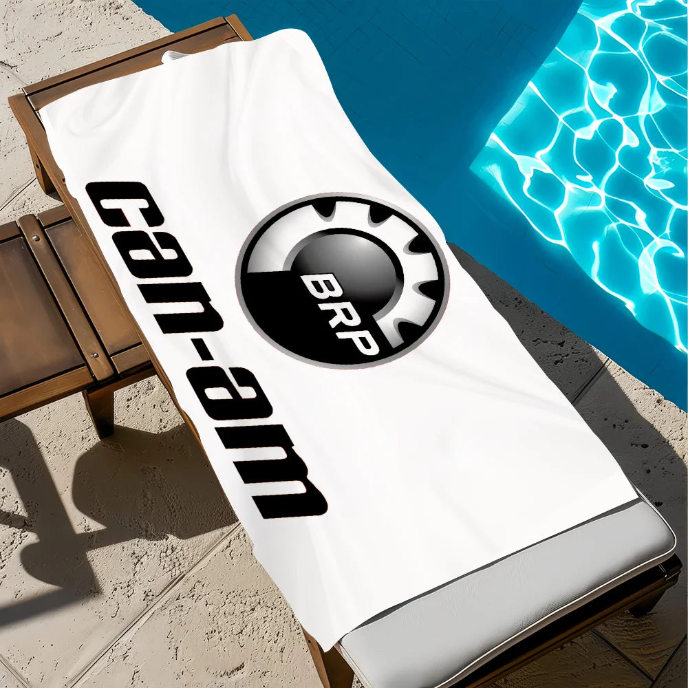 Can-Am BRP Logo Quick-Dry Beach Towel | Soft Sports Towel Quick-Dry Beach Towel Peaceful Pleasures Health and Wellness z3 STJ70x140CM