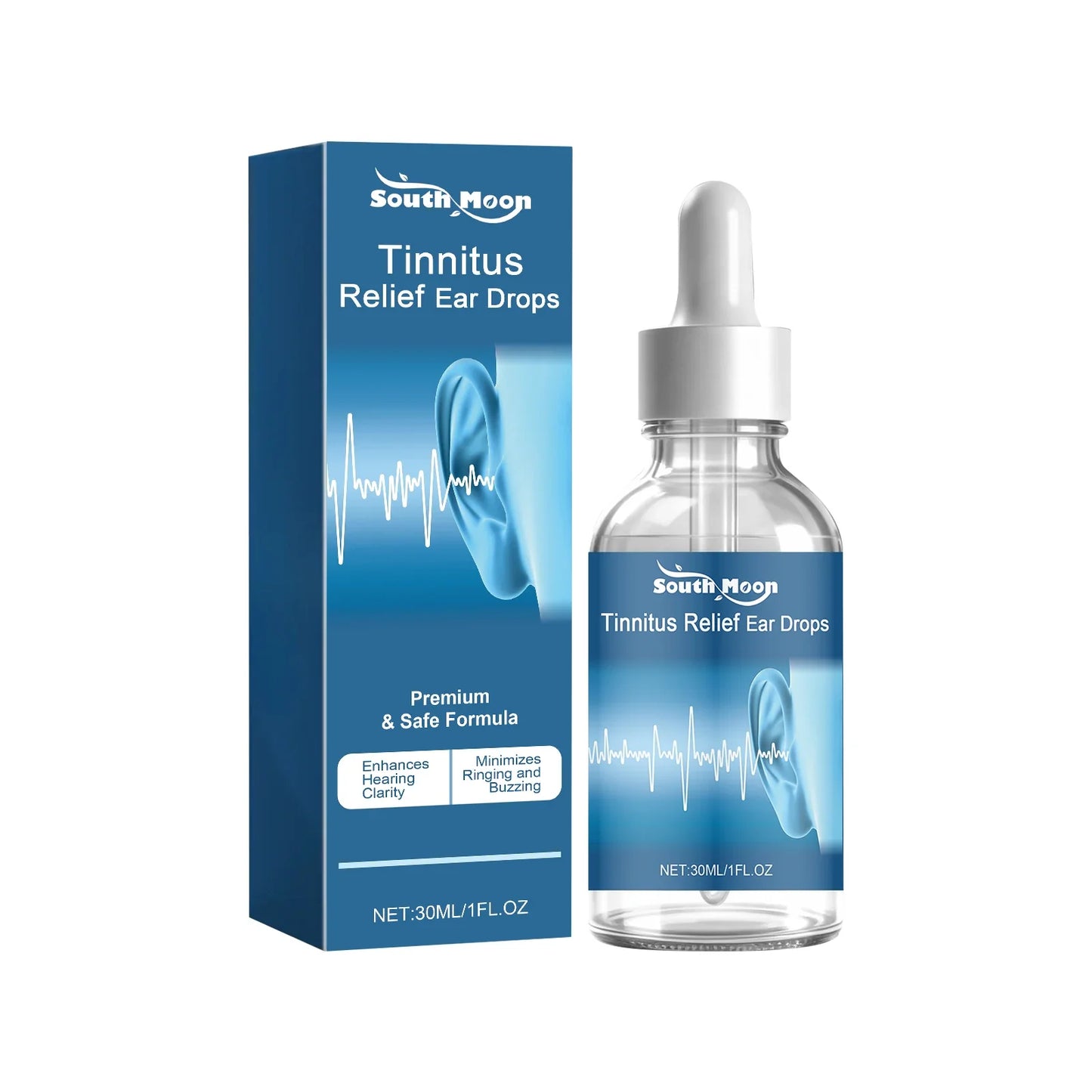 Daily Gentle Ear Care Drops – Quiet & Comfortable | 30ml Ear Care Drops Oasis Select 30ml boxed