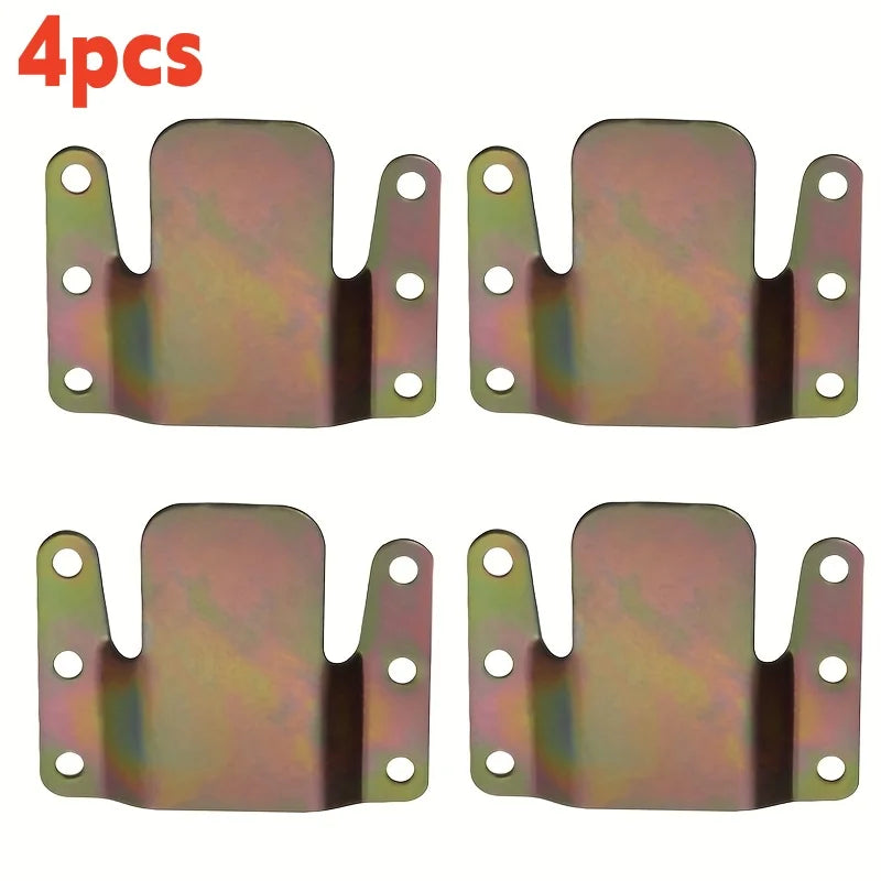 4/8Pcs Sectional Couch Connectors Metal Couch Clips Universal Sofa Connector Interlocking Bracket Furniture Connector Frame Hook Peaceful Pleasures Health and Wellness 4PCS-A