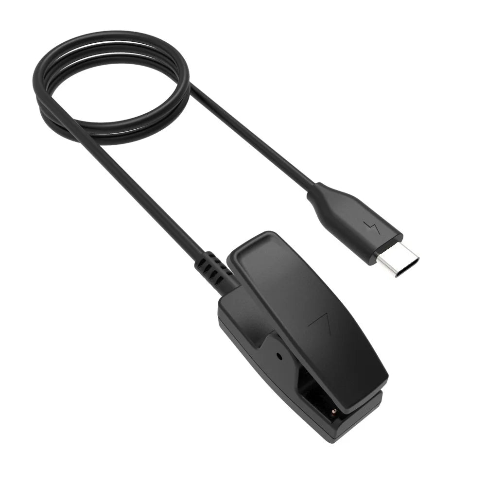 For Garmin Lily 2 Charger Charging Clip Compact Portable Design Overvoltage Overcurrent Protection Fast Charging Plug And Play Peaceful Pleasures Health and Wellness USB-C