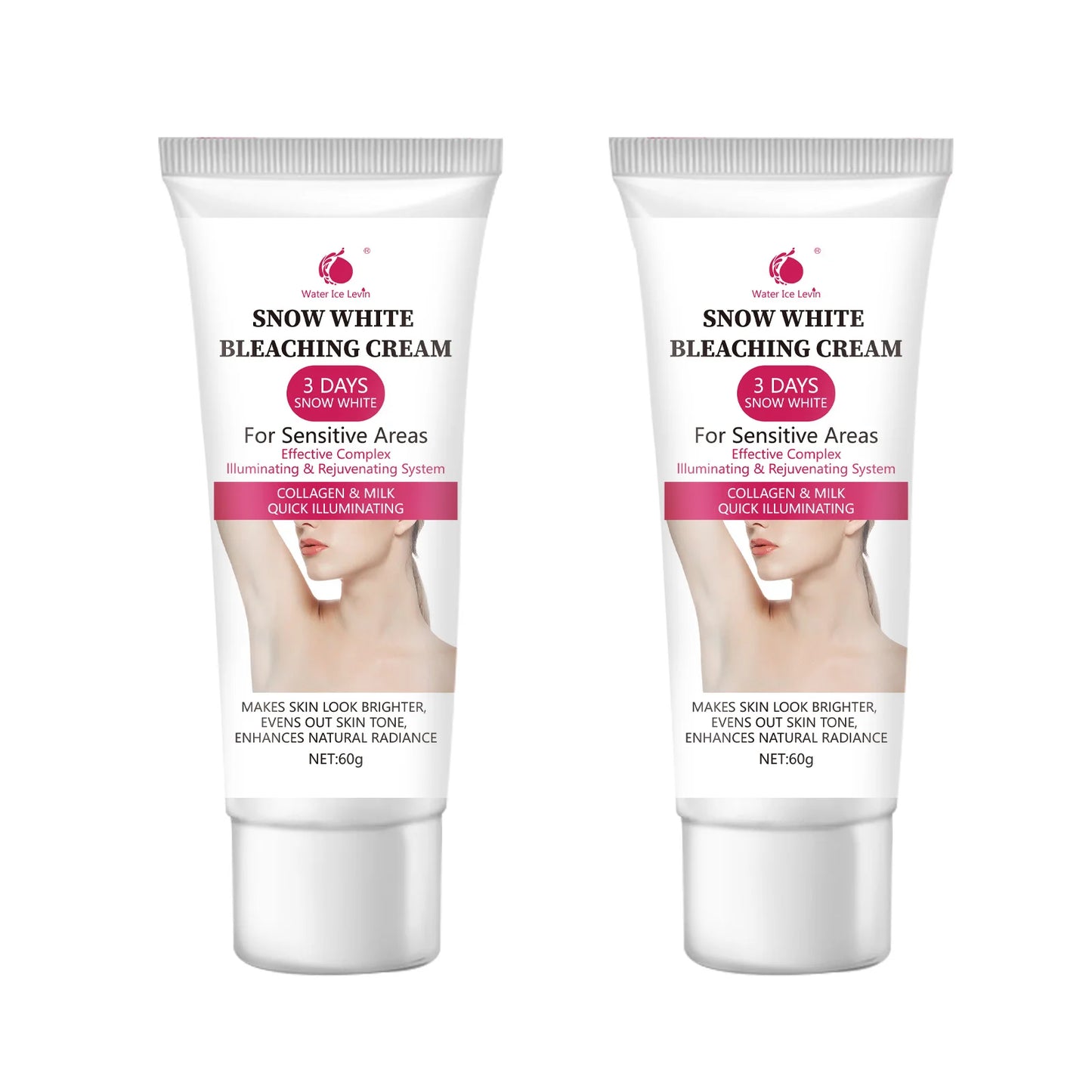 Snow White Brightening Cream – Underarms, Knees & Dark Areas