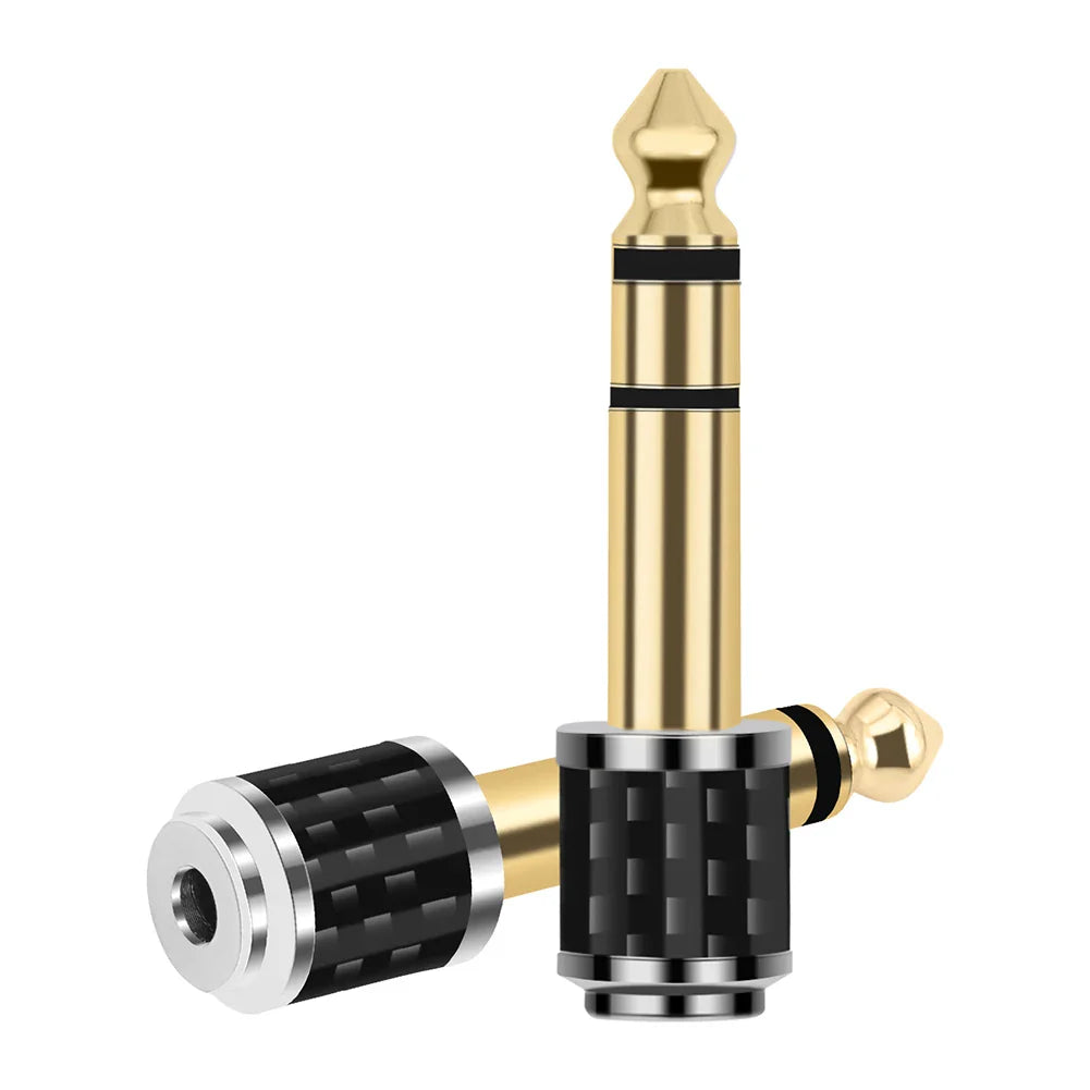 6.35mm to 3.5mm Headphone Adapter | 1/4" to 1/8" Stereo Plug