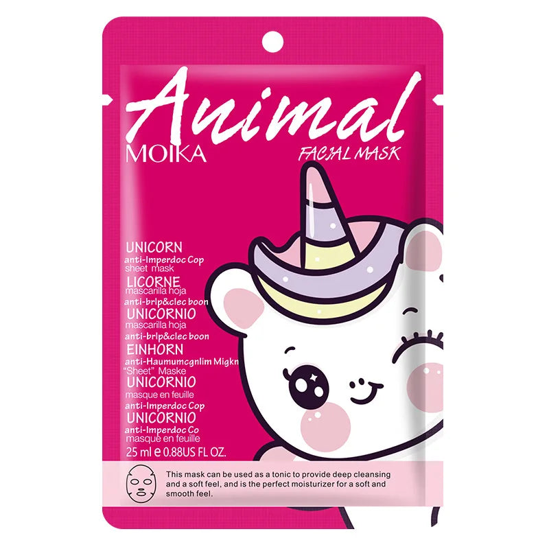 Animal Unicorn Sheet Mask – Hyaluronic Acid & Collagen